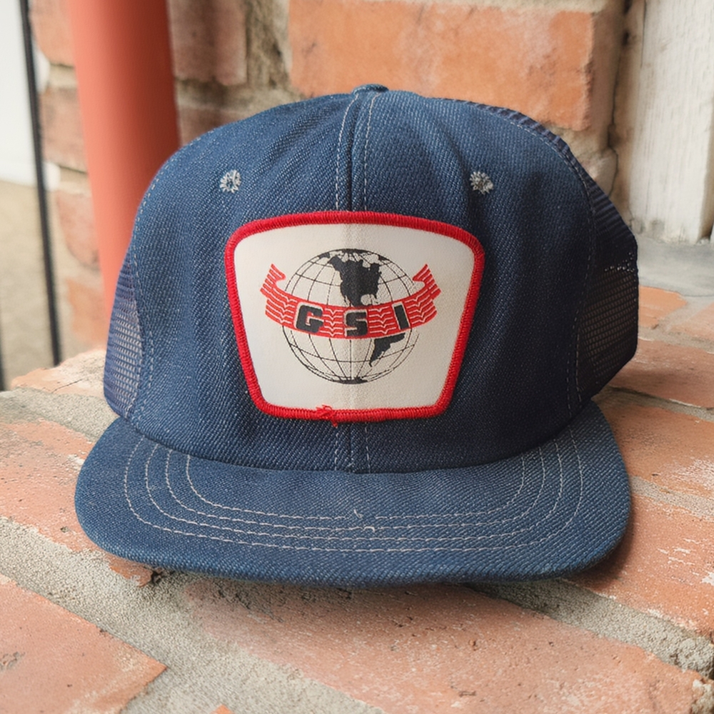 Blue Trucker Cap